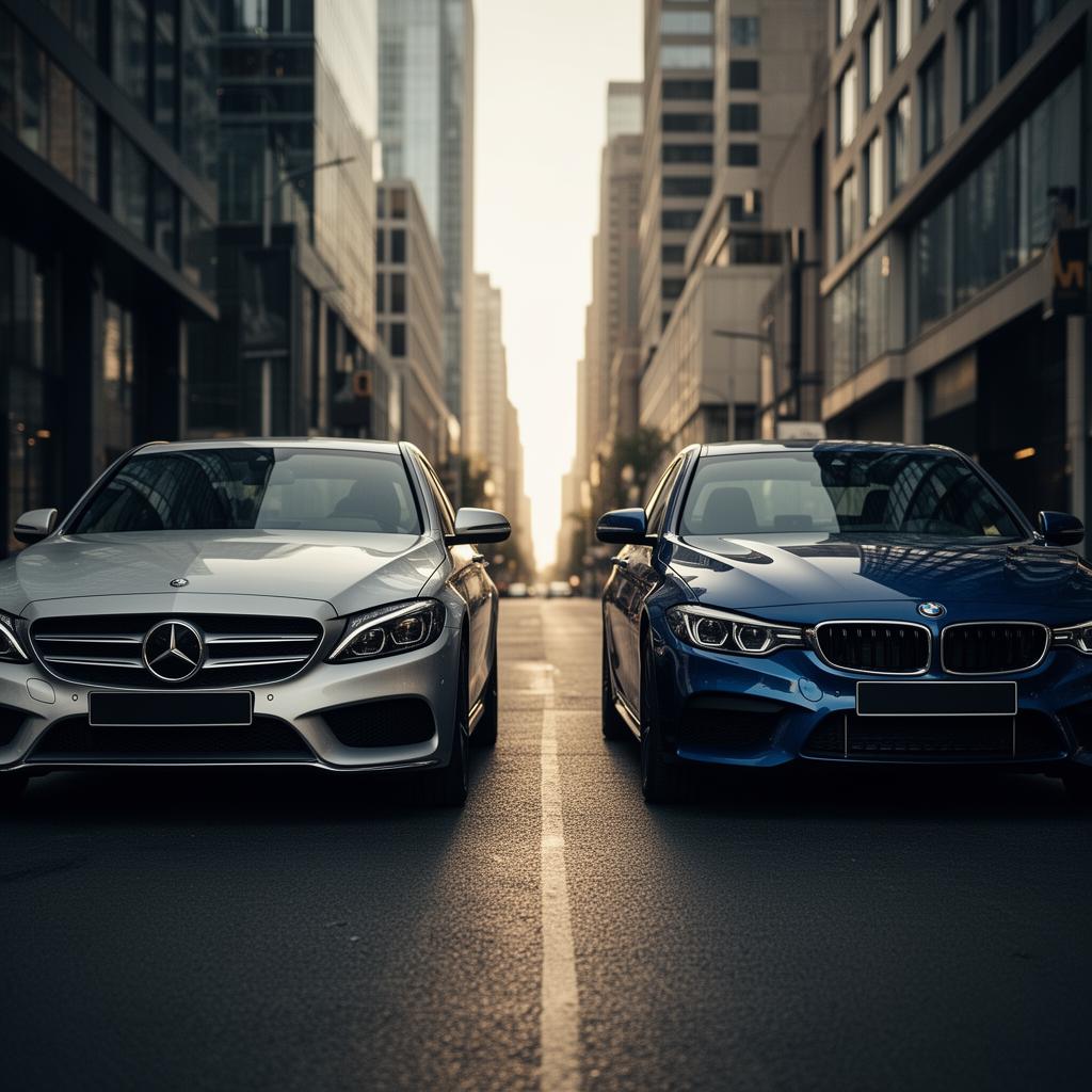 Mercedes C-Class vs BMW Seria 3 comparație
